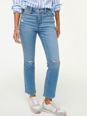 J. Crew Flare Crop Jeans